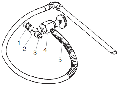 Commander Outlet Tee Assembly with Pressure Bleed Valve Parts Commander Outlet Tee Assembly with Pressure Bleed Valve Parts